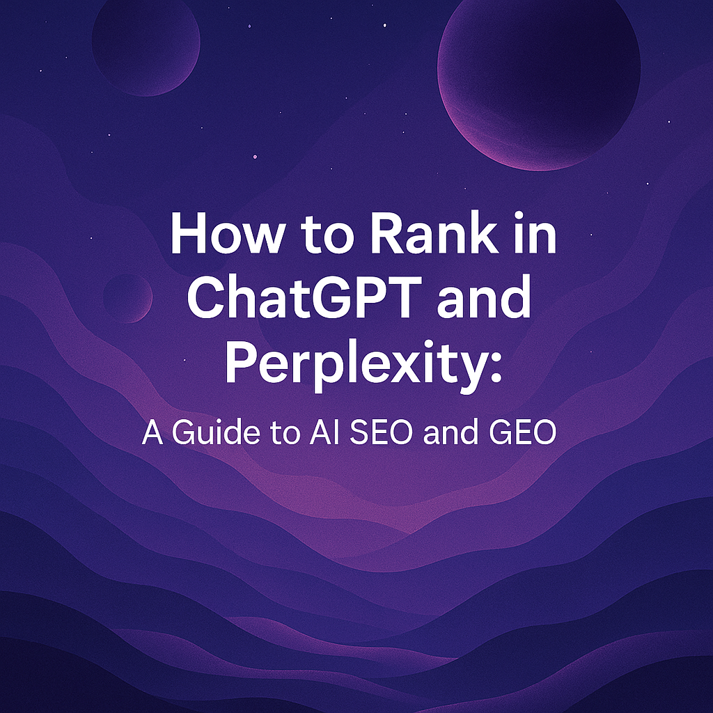 How To Rank In ChatGPT