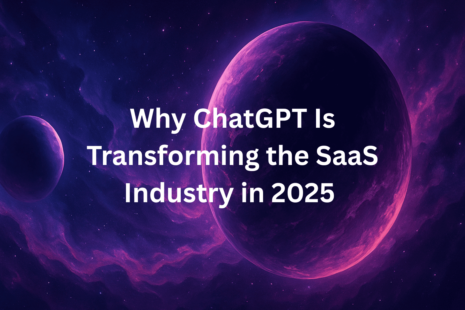 chatgpt importance saas industry